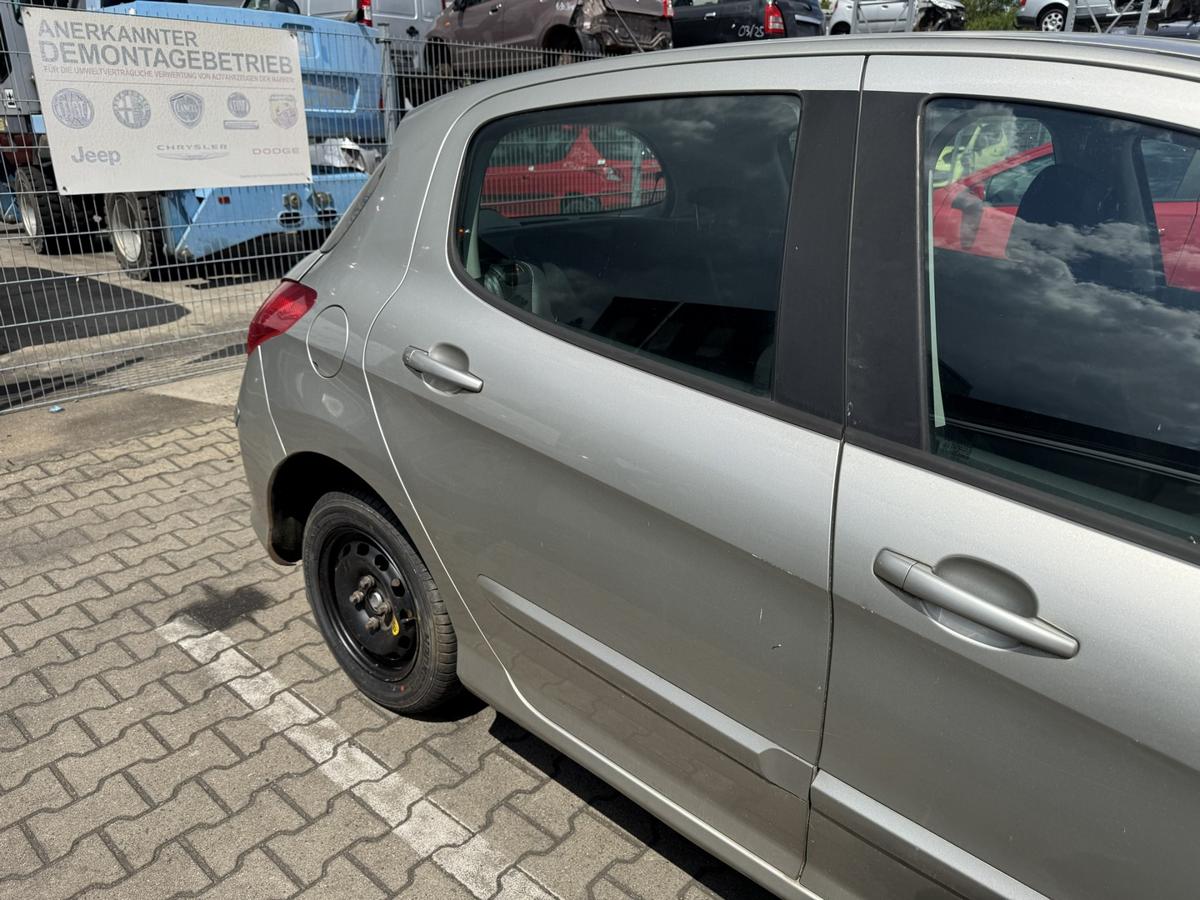 Peugeot 308 I original T&uuml;r hinten rechts ETS Aschgrau Flie&szlig;heck Rohbau Bj.2008